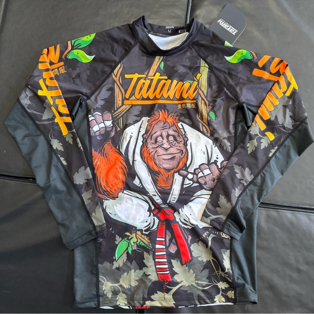 Tatami Men's Gorilla Rashguard Size Medium